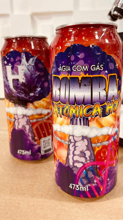 32 Latas Bomba Atomica - HIDROGENIO MOLECULAR BLUE ORIGIN