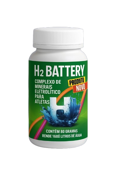 H2 Battery – Complexo de Minerais Eletrolítico para Atletas: