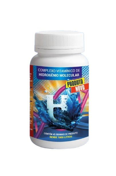 H2 Pró Master 64 unidades - Elimina 100% Cloro, 90% Fluor e Neutraliza Hormonios